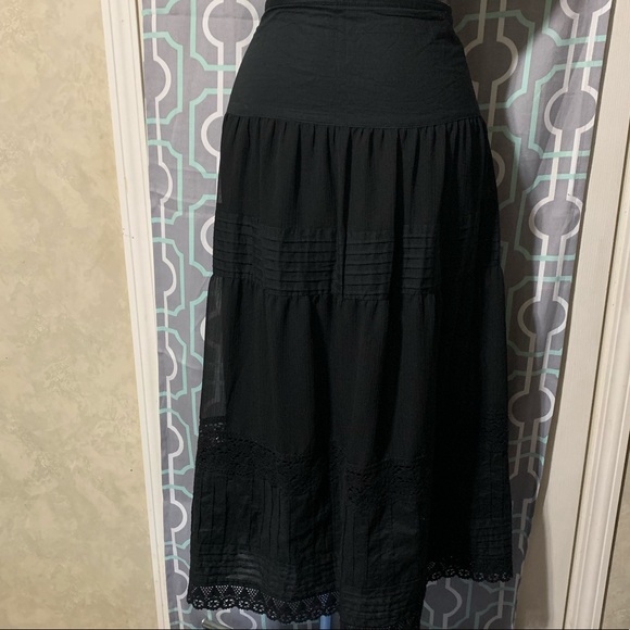 3/15🔥 Black maxi skirt - Picture 6 of 6